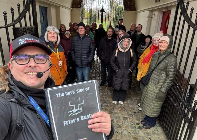 The Dark Side of Friar's Bush - Belfast graveyard walking tour