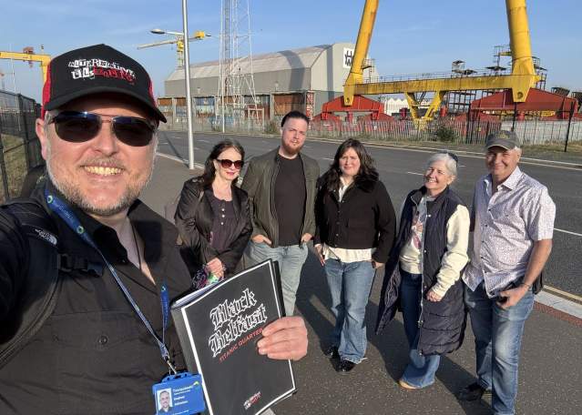 Black Belfast: Titanic Quarter - horror & true crime walking tour