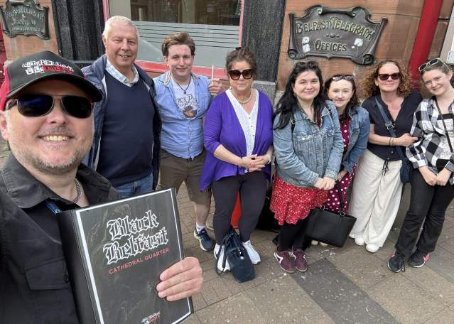 Black Belfast: Cathedral Quarter - horror & true crime walking tour