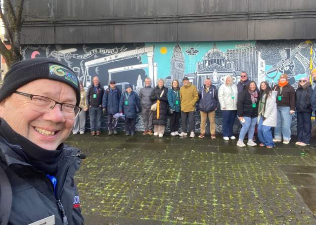 Belfast Saints and Sinners Tours - Shankill / Falls Peace line