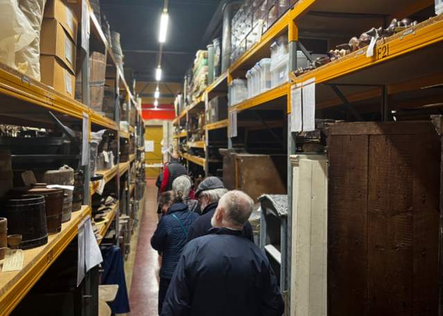 Behind the Scenes: Folk Life Collection Store