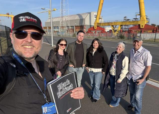 Black Belfast: Titanic Quarter - horror & true crime walking tour