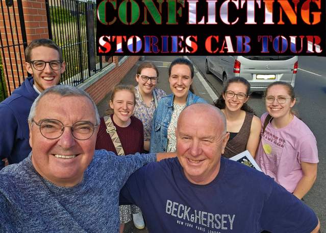 Belfastlad Tours - Conflicting Stories Taxi Tour