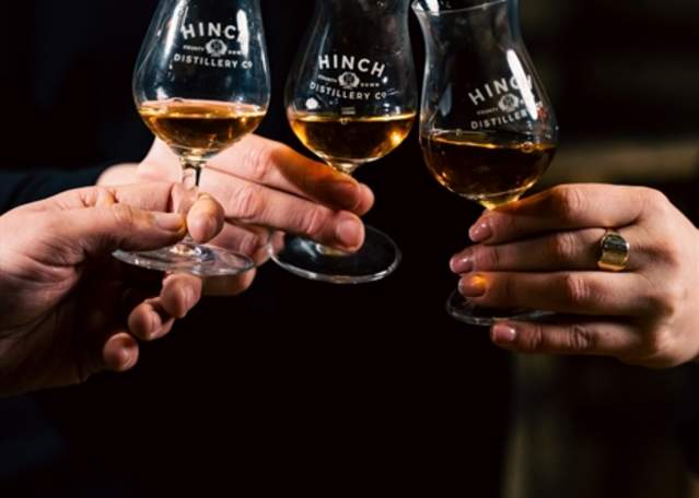 Hinch Premium Distillery Tour with Return Shuttle Bus from Belfast