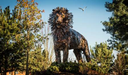 Aslan-at-CS-Lewis-Square