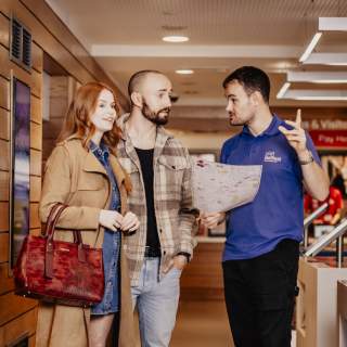 Matthew In Welcome Centre