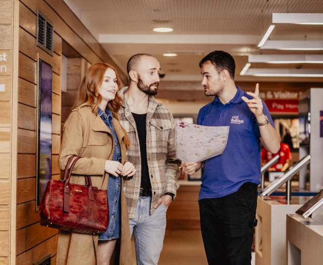Matthew In Welcome Centre