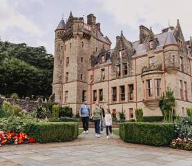 Family at Belfast Castle