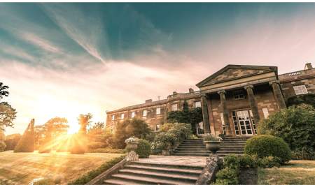 Photo of Hillsborough Castle and Gardens in the sun.