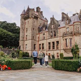 Family at Belfast Castle