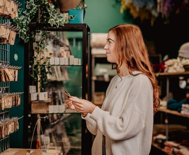 Born-and-Bred-Shopping woman