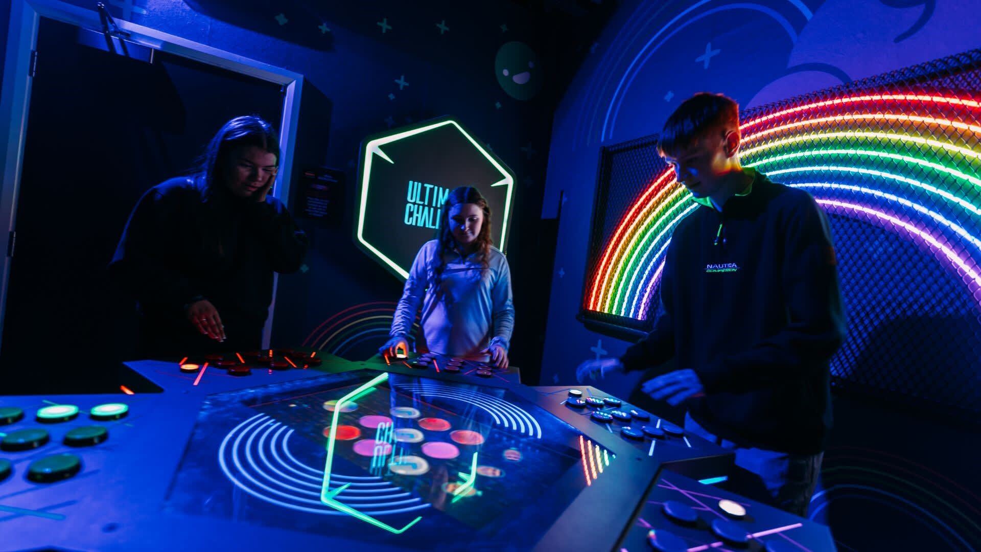 indoor activities arcade