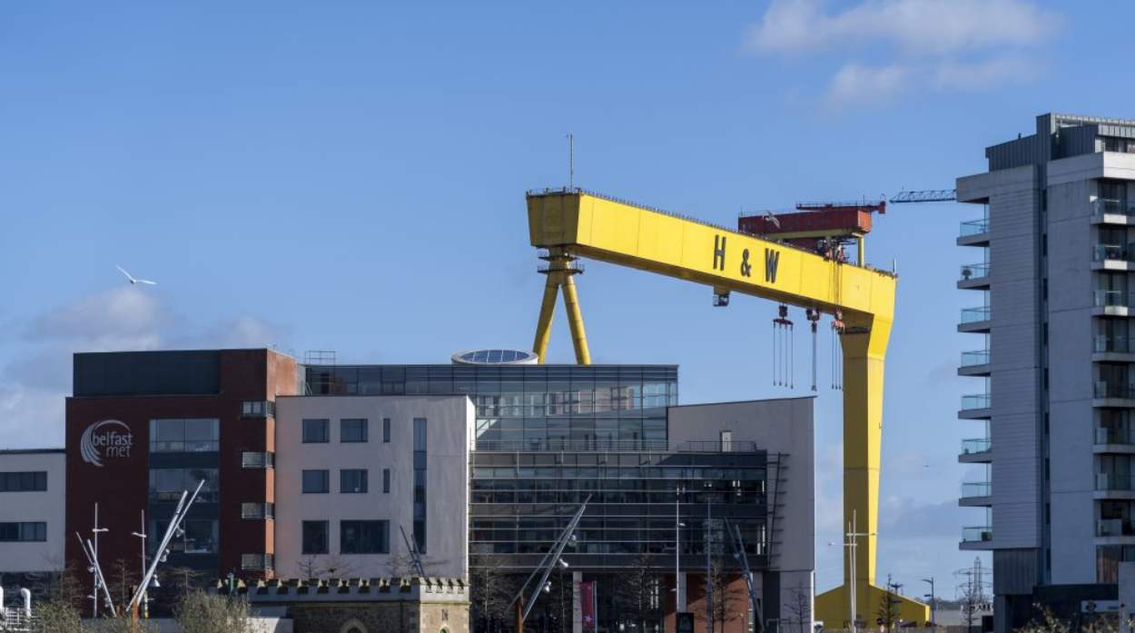 Photo of Harland and Wolff in Belfast
