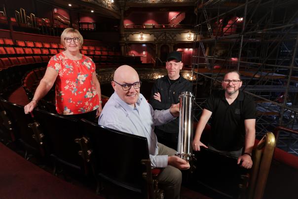 Time Capsule Placed Beneath Grand Opera House Stage