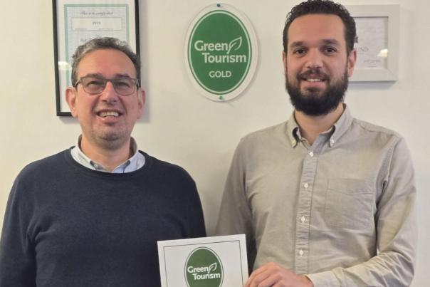 The green tourism gold award.