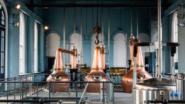 Stills at Titanic Distillers.