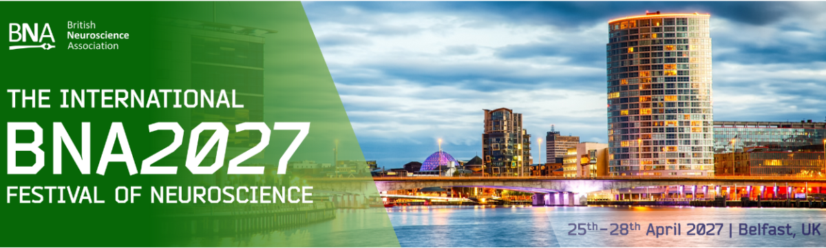 The International BNA 2027 festival of neuroscience logo