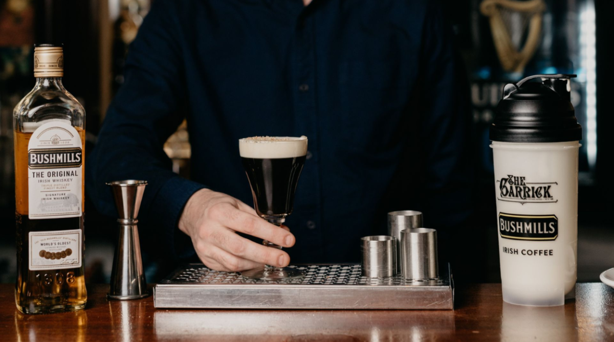The Garrick Irish Coffee