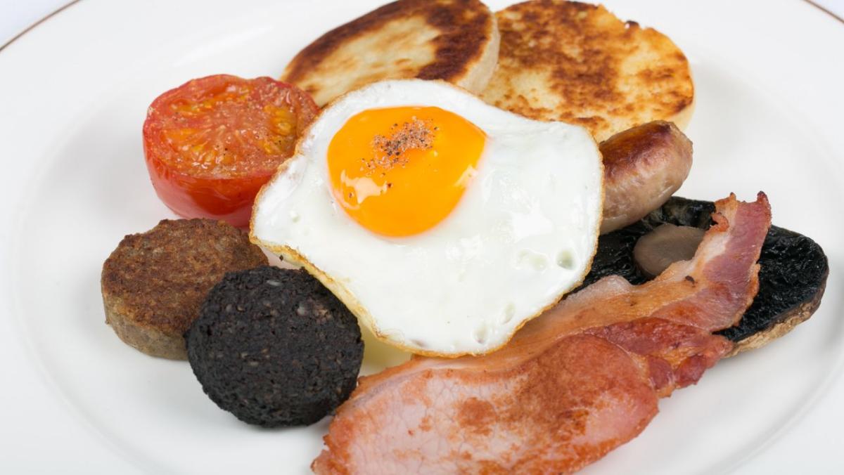 Picture of a traditional Ulster fry.