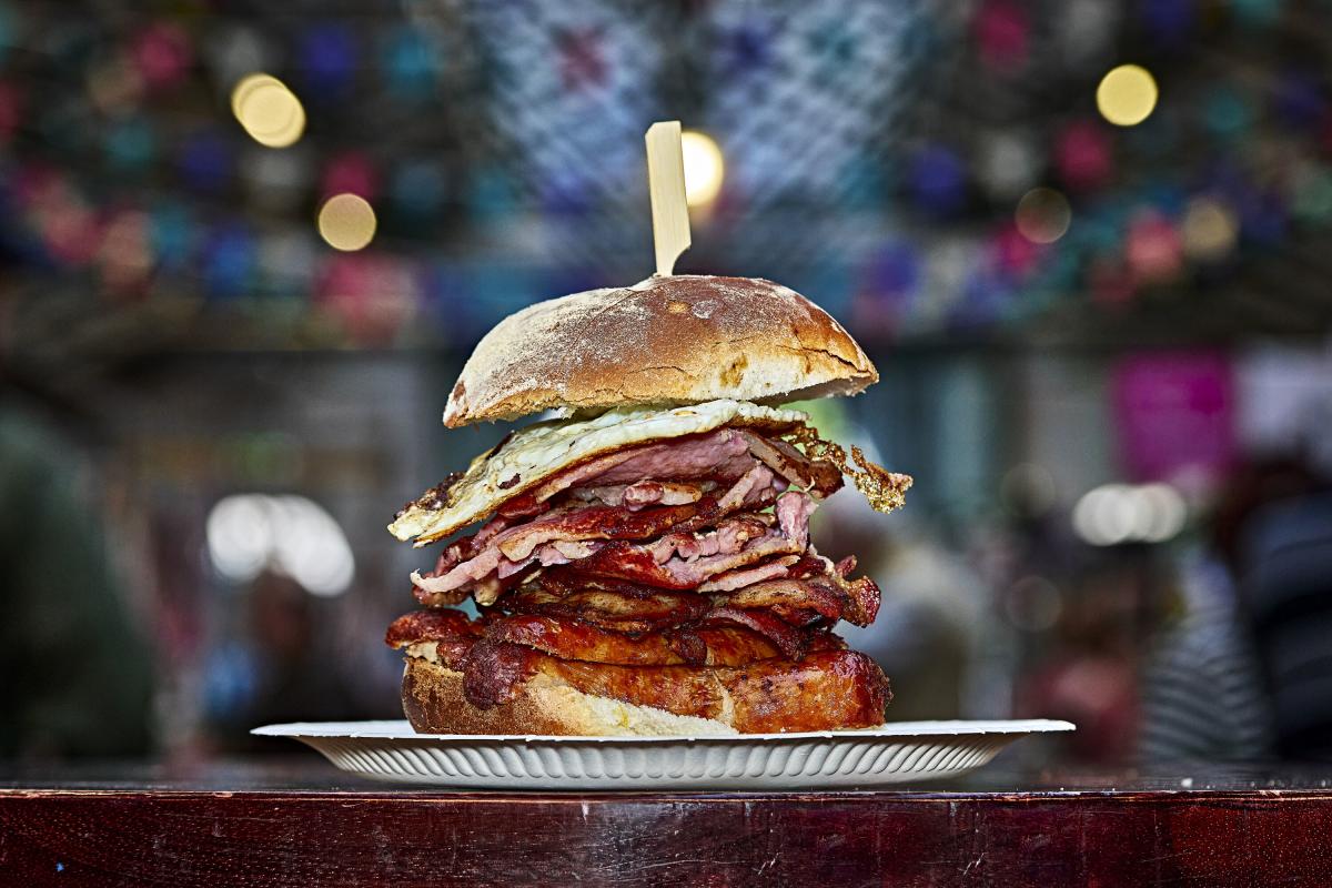 St George's Market Belfast Bap