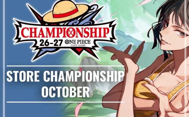 One Piece Store Championship October