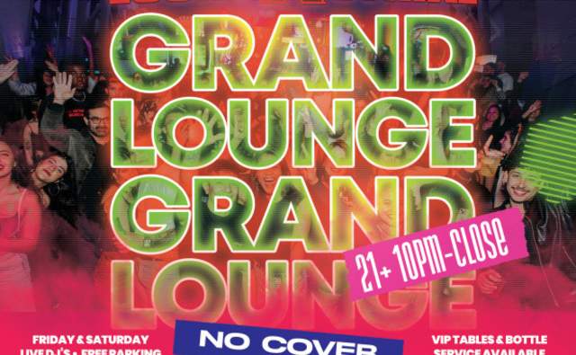 Lucky's Latin Saturdays with DJ Note in the Grand Lounge