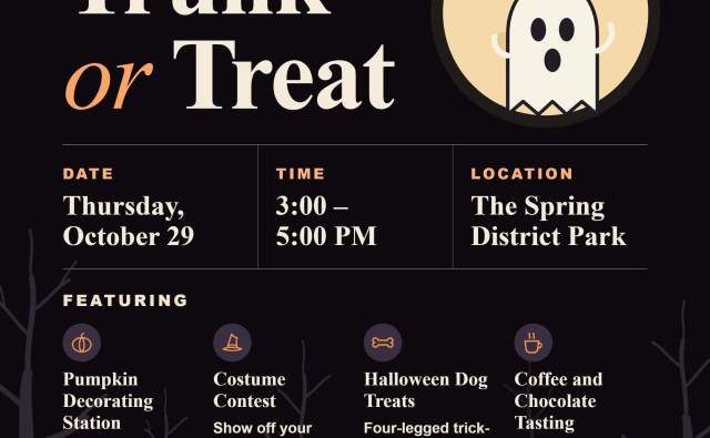 Spring District Trunk or Treat!