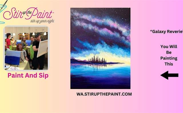 Bellevue Paint and Sip, Paint Party, Paint Night  With Stir Up The