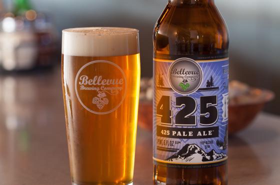 Bellevue Brewery  local 425 Pale Ale