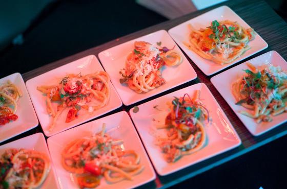 Bucatini Pasta Food Station