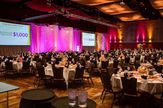 Luncheon Set in Center Hall