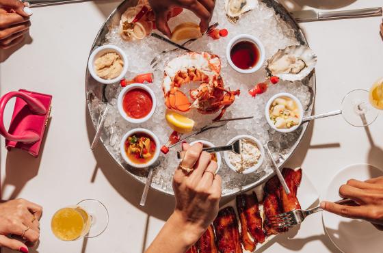 Brunch Food & Oysters