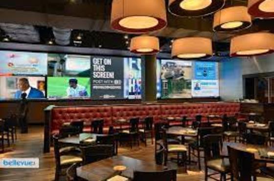 Dave and Busters Dining Room