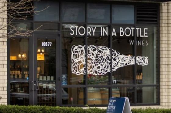 Exterior of Story in a Bottle Wines