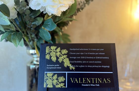 Valentinas Wine Club