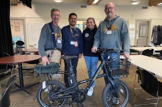 Jubilee reach bike donation