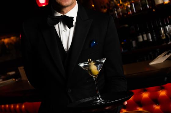 El Gaucho Martini and tux