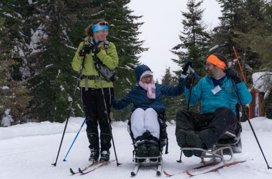 Outdoors for All Skiing