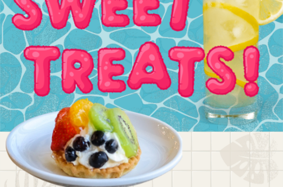 Summer Pastries and Drinks