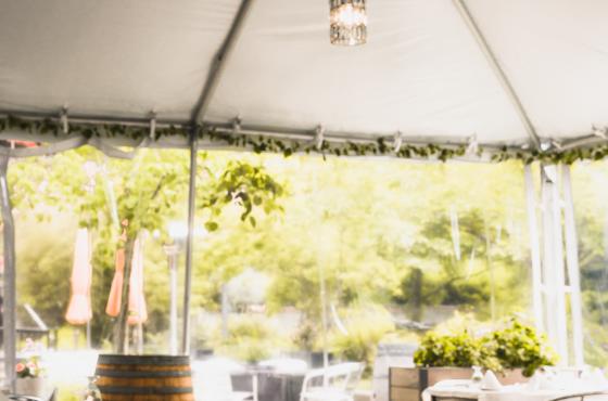 EGB tented patio