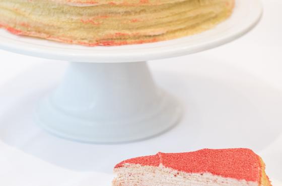 Slice of Lady M cake