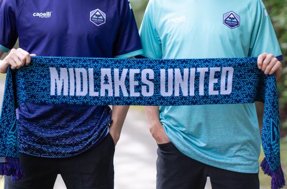 Midlakes United Scarf