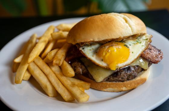 Pasifika Egg Burger