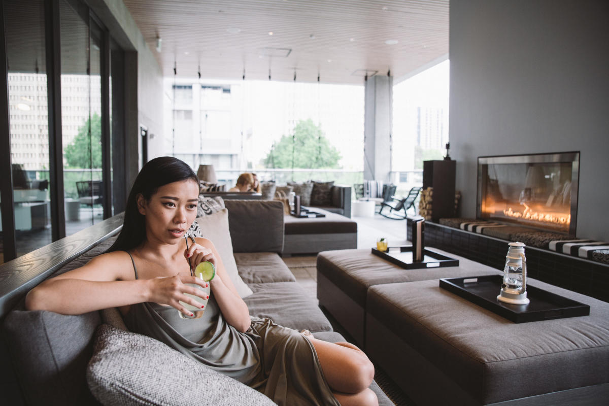 W Living Room Bar and The Porch Bellevue, WA