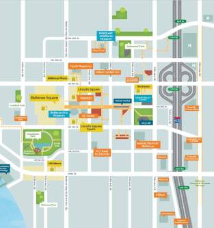 Downtown Bellevue Map