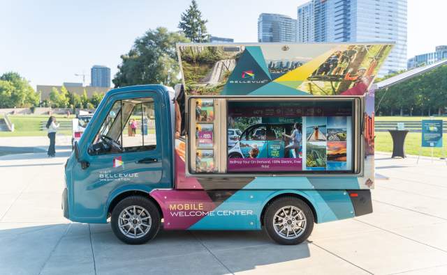 Visit Bellevue's Mobile Welcome Center