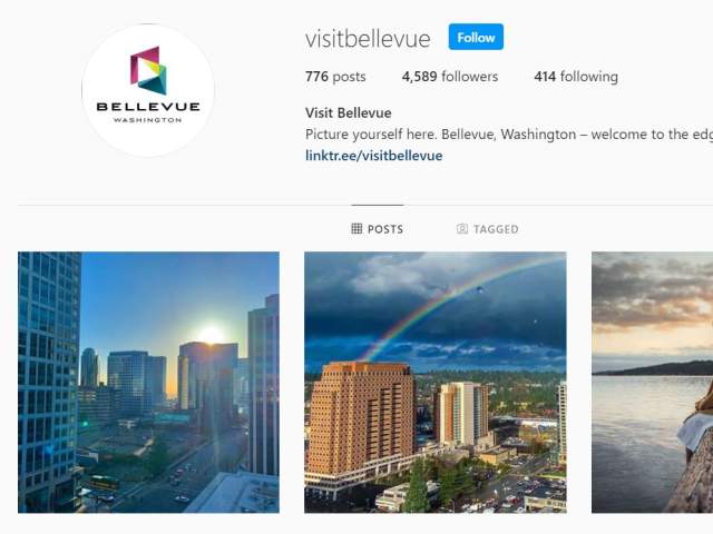 Visit Bellevue Instagram