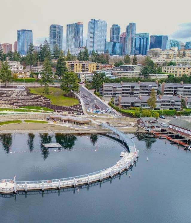 Meydenbauer Bay Park Aerial
