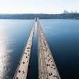 Bellevue to Seattle Floating Bridge 2 line Light Rail I-90