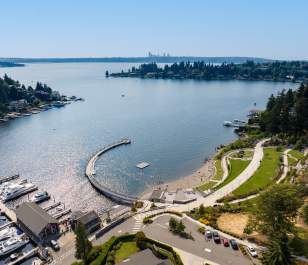Places to paddle board in Bellevue, WA